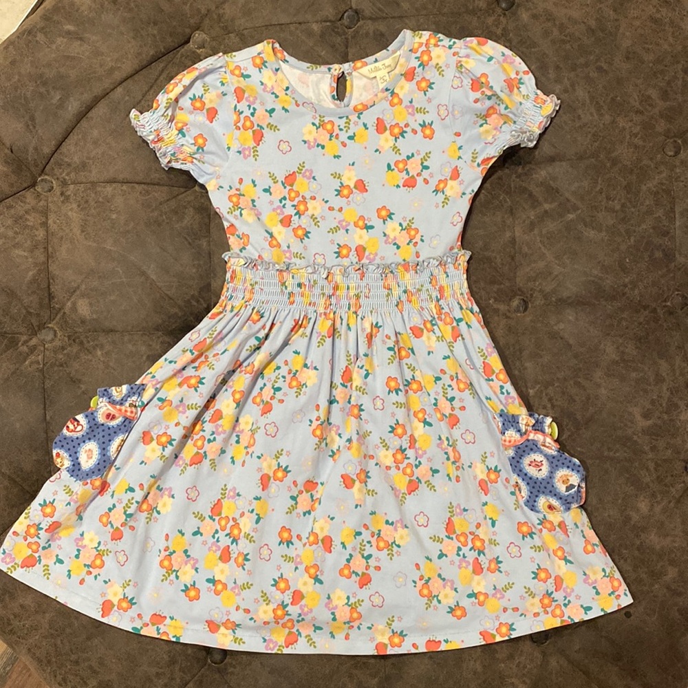 Matilda Jane Chalkboard Doodles Lap Dress-size 6